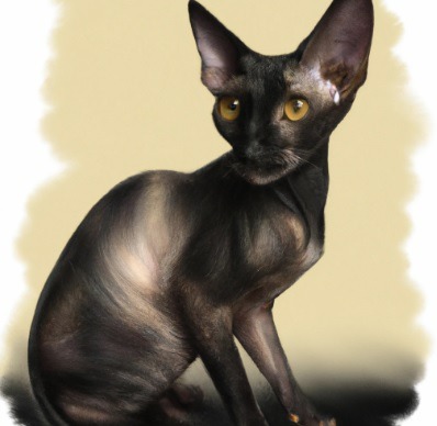 chat-peterbald-noir